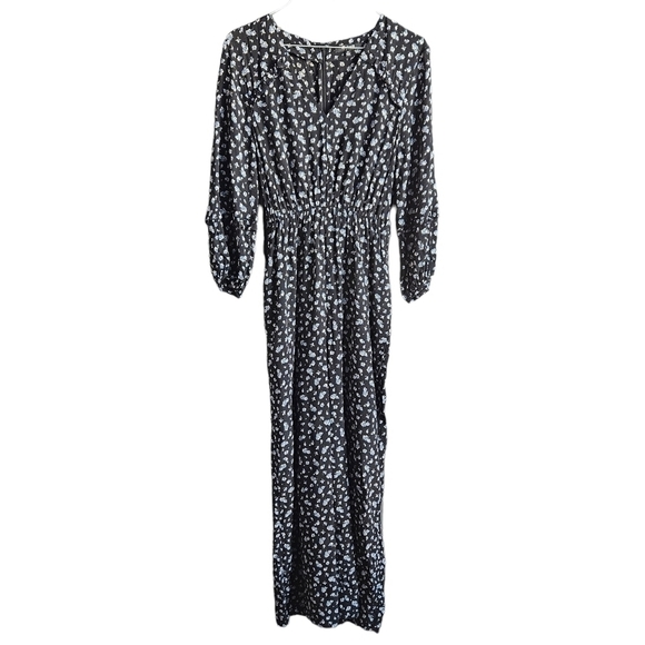 Madewell Pants - Madewell Ruffle-Sleeve Tie-Waist Jumpsuit in Baby's Breath Sz XS